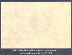 Vintage Ambra Iridescente 26 mezzo toner 13 