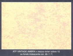 Vintage Ambra Iridescente 26 mezzo toner 15 